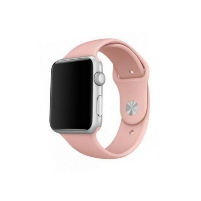 Curea Goospery Silicone Band Compatibila Cu Apple Watch 4 / 5 / 6/ SE 44MM, Silicon, Roz